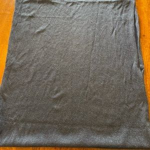 Blue sparkly infinity scarf